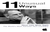 11 Unusual Ways Steve Jobs