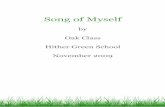 Song of Myself by Oak Class