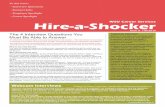April 24, 2013 Hire-a-Shocker Newsletter
