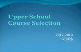 Upper School Curriculum Guide 2012-2013