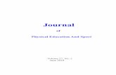 JournalofPhysical Education And Sport