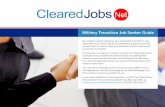 Military Transition Job Seeker Guide