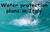 Water protection plans in Italy