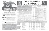 Memphis Basketball Game Notes - 2/12/2011 vs. Southern Miss