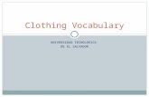 Clothing vocabulary (1)