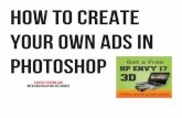 How to Create your Own Ads in Photoshop