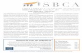 SBCA Weekly Newsletter 12/21/11