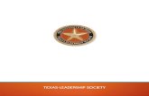 Texas Leadership Society brochure
