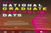 2012 National Graduate Portfolio Days