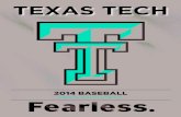 2014 Texas Tech Baseball Media Supplement