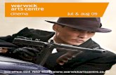 Warwick Arts Centre - Cinema Listings Jul/Aug 09