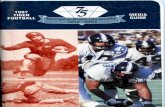 1987 Memphis Football Media Guide