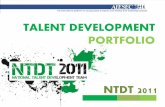 Talent Development Portfolio DRAFT VERSION