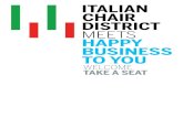 Italian Chair District meets Happy Business to You