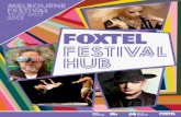Foxtel Festival Hub brochure