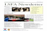 UCLA LSFA Newsletter - Winter 2013