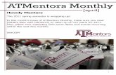 ATMentors Monthly Newsletter-April