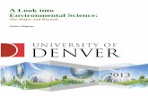 A Look into Environmental Science: The Major and Beyond