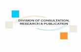 KPI (Key Performance Indicators) (2005-2013):Division of Consultation,Research & Publication