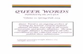 Queer Words 2014
