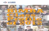 BiMBA 2012 Class Profile