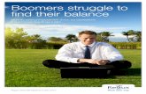 Boomers struggle to find their balance