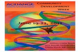 ACHANGE Arkansas Community Development Week