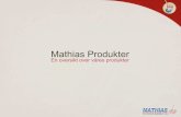 Mathias produkter (Norsk versjon)