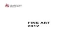 DMU Fine Art degree show catalogue 2012