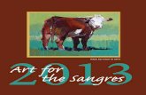 Art for the Sangres 2013