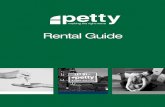 Petty's Estate Agents Rental Guide
