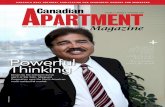 Canadian Apartment Magazine November 2009