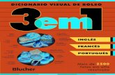 Dicionário Visual de Bolso - 3 em 1 - Inglês/ Francês/ Português
