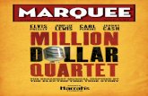 Million Dollar Quartet Marquee