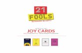 21 Fools - Joy Cards