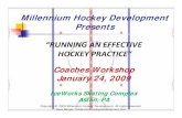 Running an Effective Hockey Practice