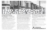 Croydon Communists Newsletter 24-27 November