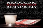 Producing milk and meat responsibly