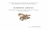 Radiolarias, geometrias y arquitecturas derivadas