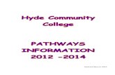 Pathways Information Booklet 2012 - 2014