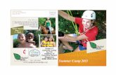 2011 Chestnut Ridge summer camp brochure