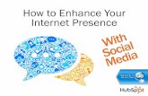 Enhance Your Internet Prescence w Social Media by 98toGo and Hubspot