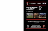Colne Rugby Academy