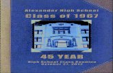 AHS Class of '67 - 45th class reunion booklet