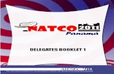 Natco 2011 Panama- Delegates Booklet 1