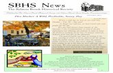 SBHS December 2012 Newsletter
