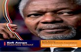 Kofi Annan Business Schools Foundation Annual report 2009-2010