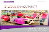 Annual Report On Scouting in Africa 2009/2010