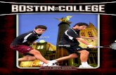 2010 Final Boston College Men's Tennis Guide