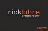 Rick Lohre Lifestyle Portfolio